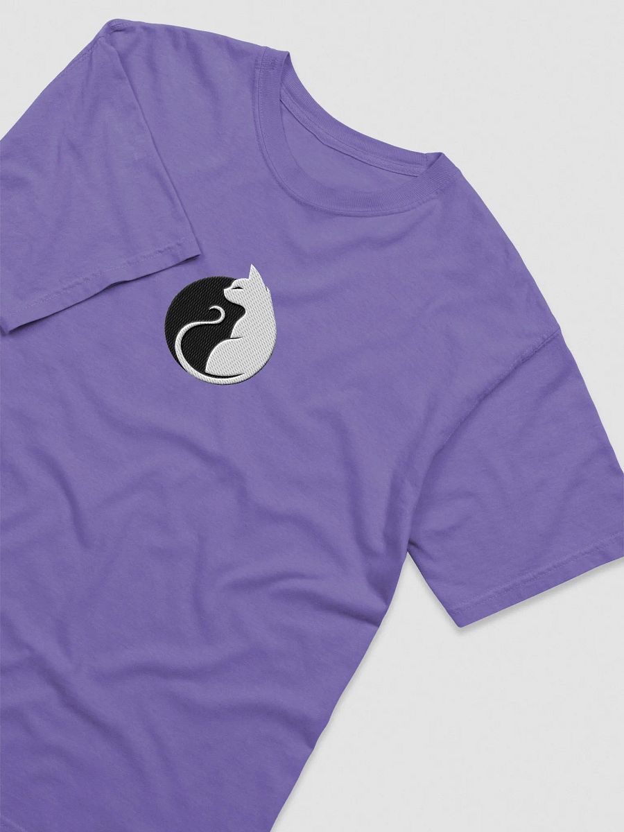 KawaiiKitten Embroidered Essential Medium Weight Power Tee product image (27)