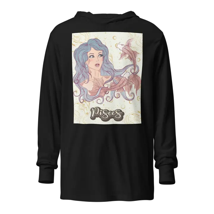 Pisces Uni-Sex Hooded Tee product image (1)
