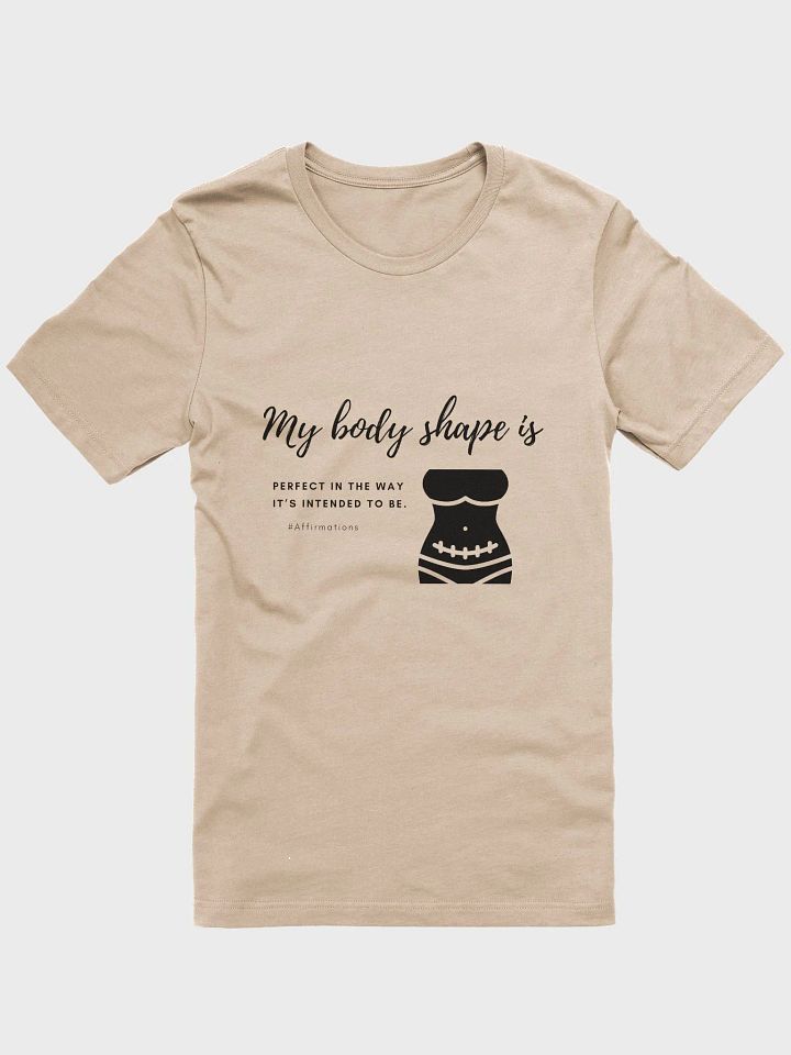 My body shape is Dark Unisex Super soft T-Shirt product image (6)