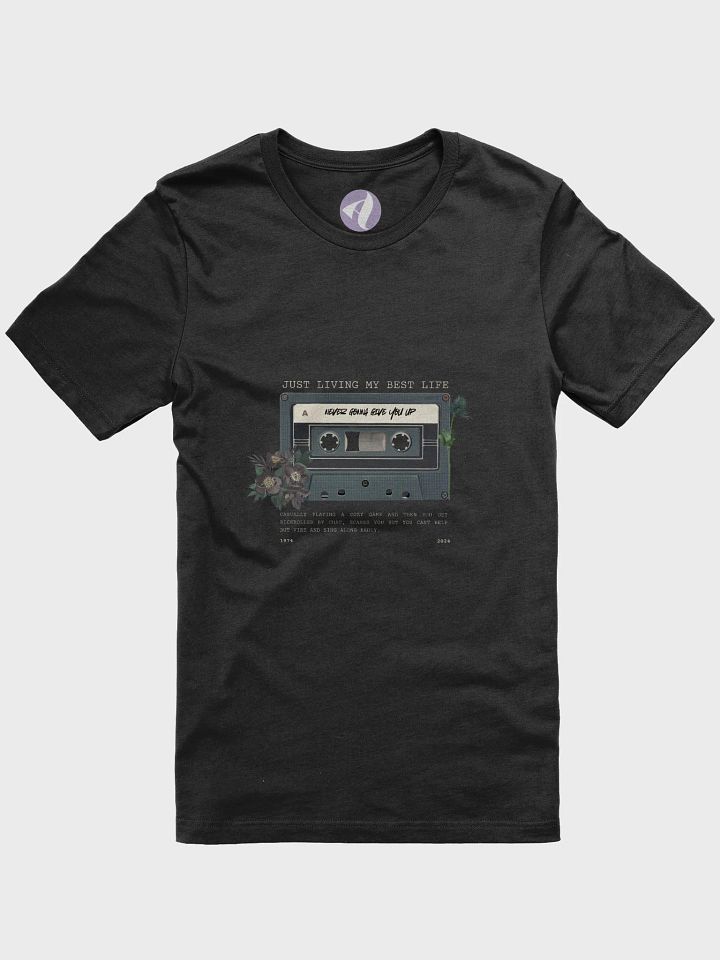 Never Gonna Give You Up Cassette Tape T-Shirt product image (1)