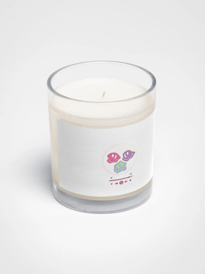 Sensory Serenity: Pastel Smiley Soy Candle product image (2)