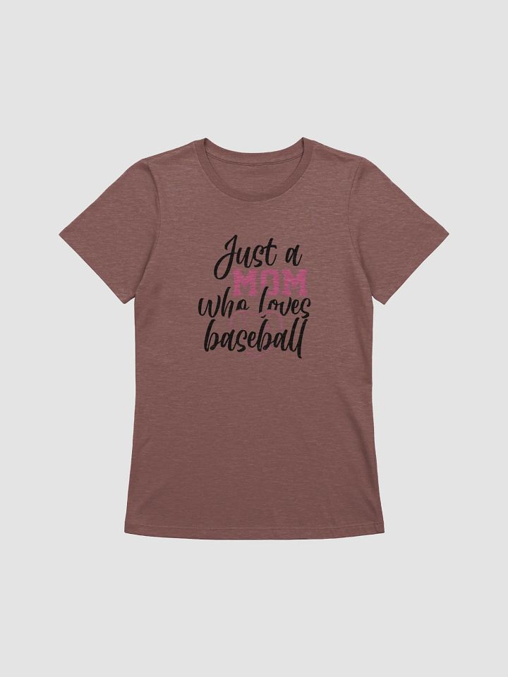 Women's Supersoft Relaxed-fit T-Shirt Baseball Mom product image (1)
