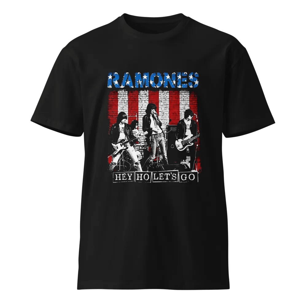 Ramones Hey Ho Let’s Go Premium T-Shirt product image (2)