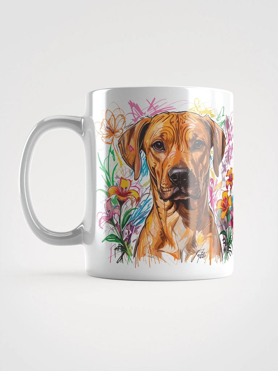 Scribbles Rhodesian Ridgeback 4 , Mug product image (11)
