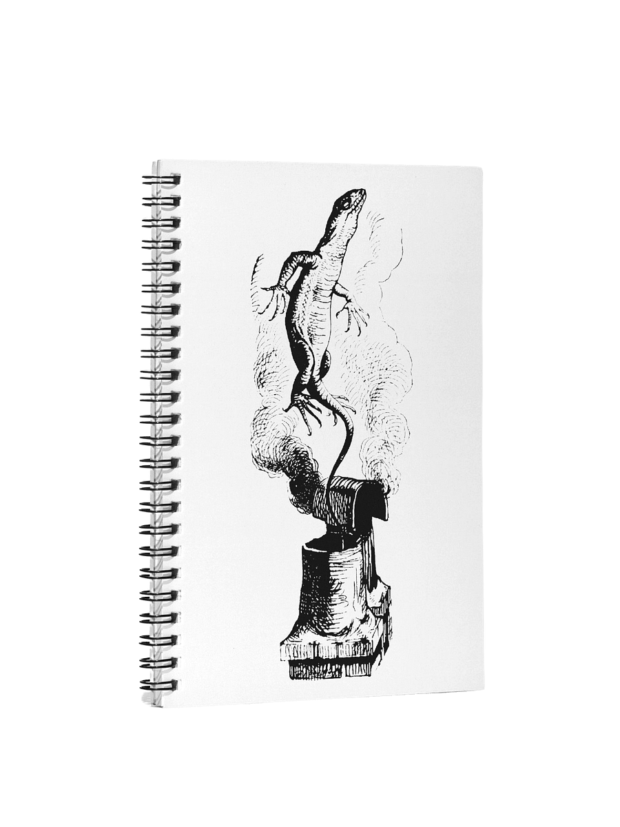 Chimney Lizard Spiral Notebook - Alice Collection product image (1)