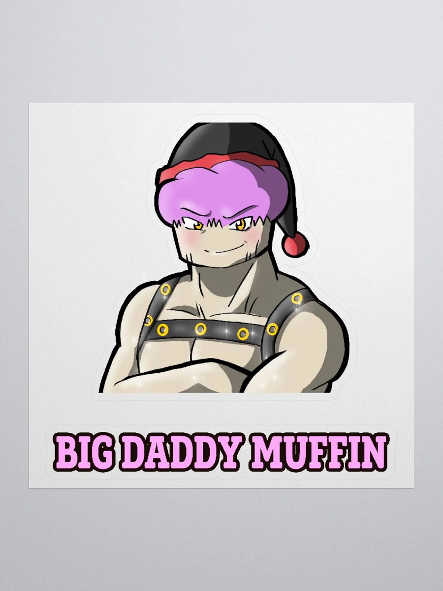 Big Daddy Muffin Sticker product image (1)