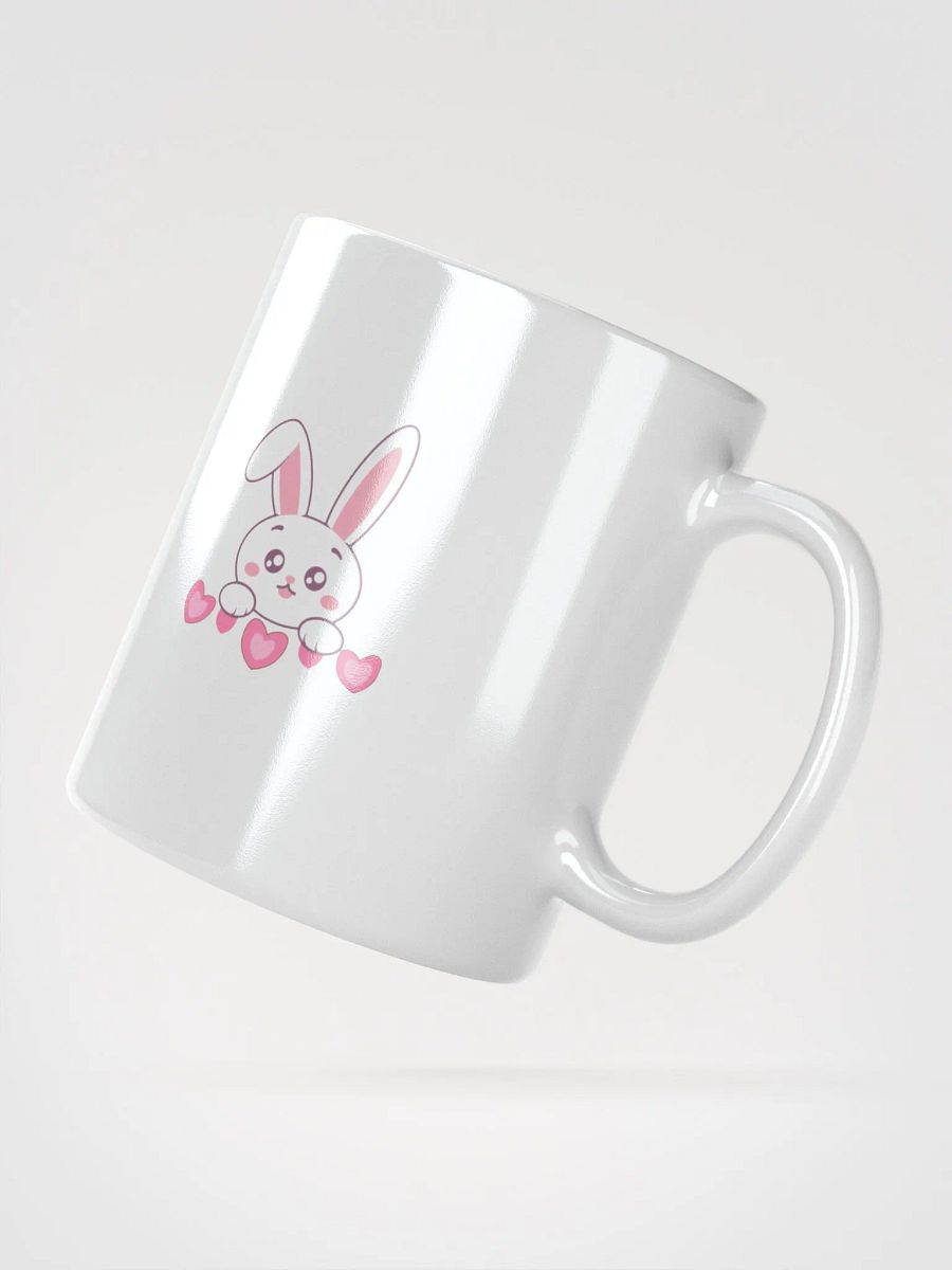 Lovely Bunny White Glossy Mug product image (2)