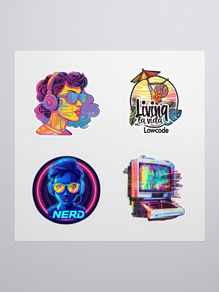 Vibrant Vinyl Sticker Set product image (3)