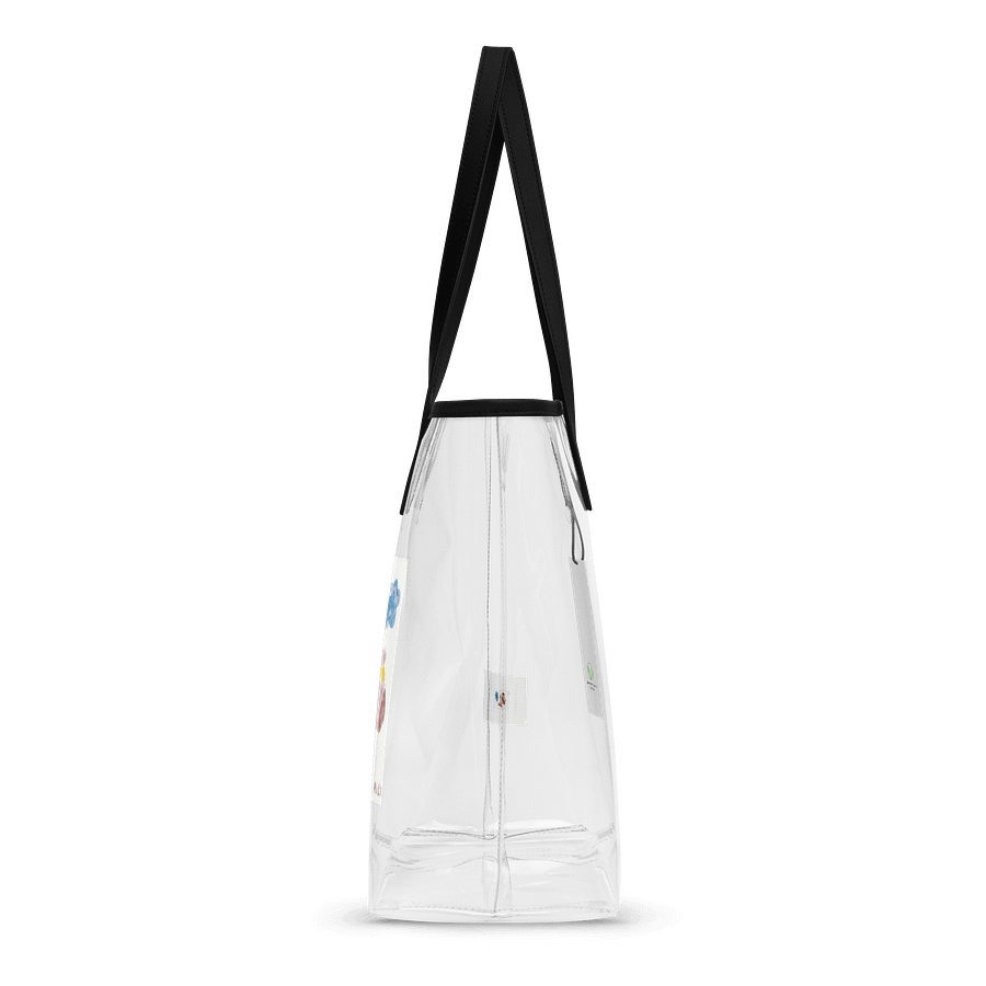 Kid Airplane (Clear Tote Bag) product image (5)