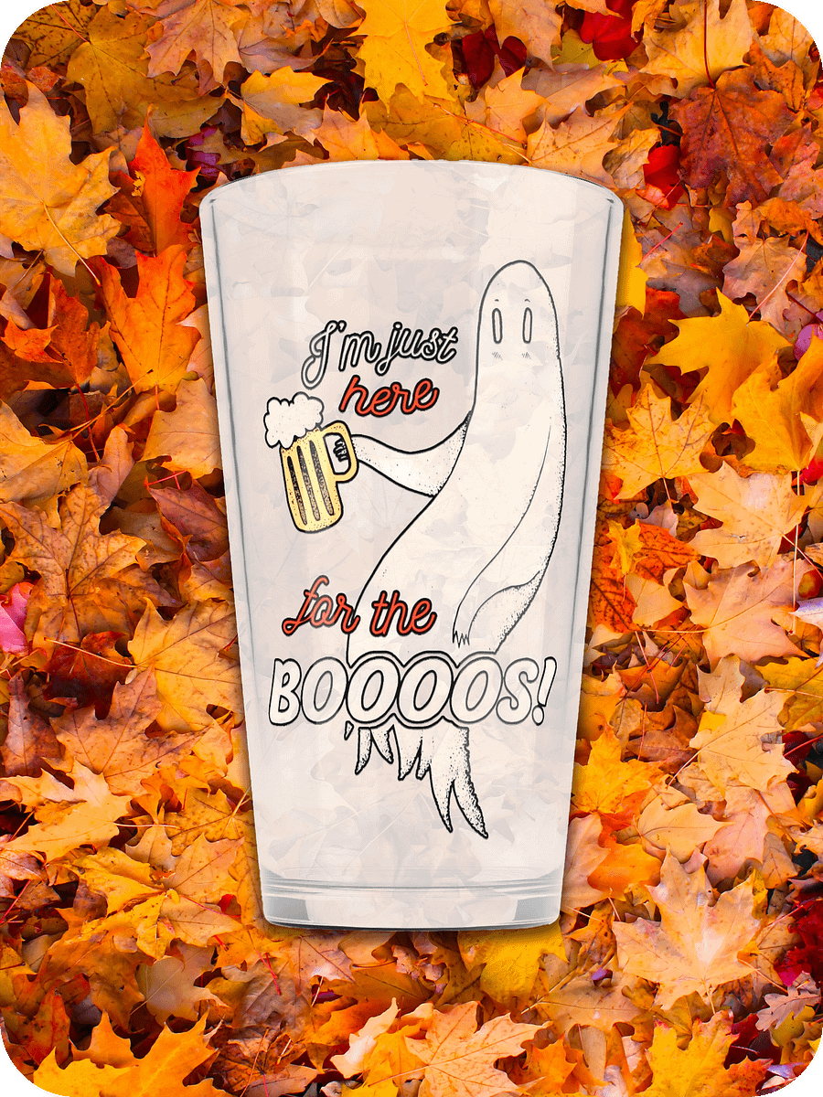 Here For The Boos Glass product image (1)
