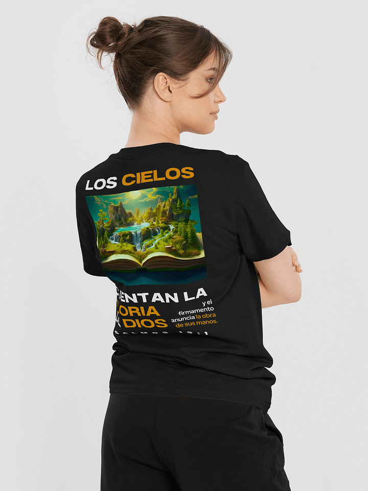 Camiseta Unisex Manga Corta | Los Cielos cuentan la Gloria de Dios product image (2)