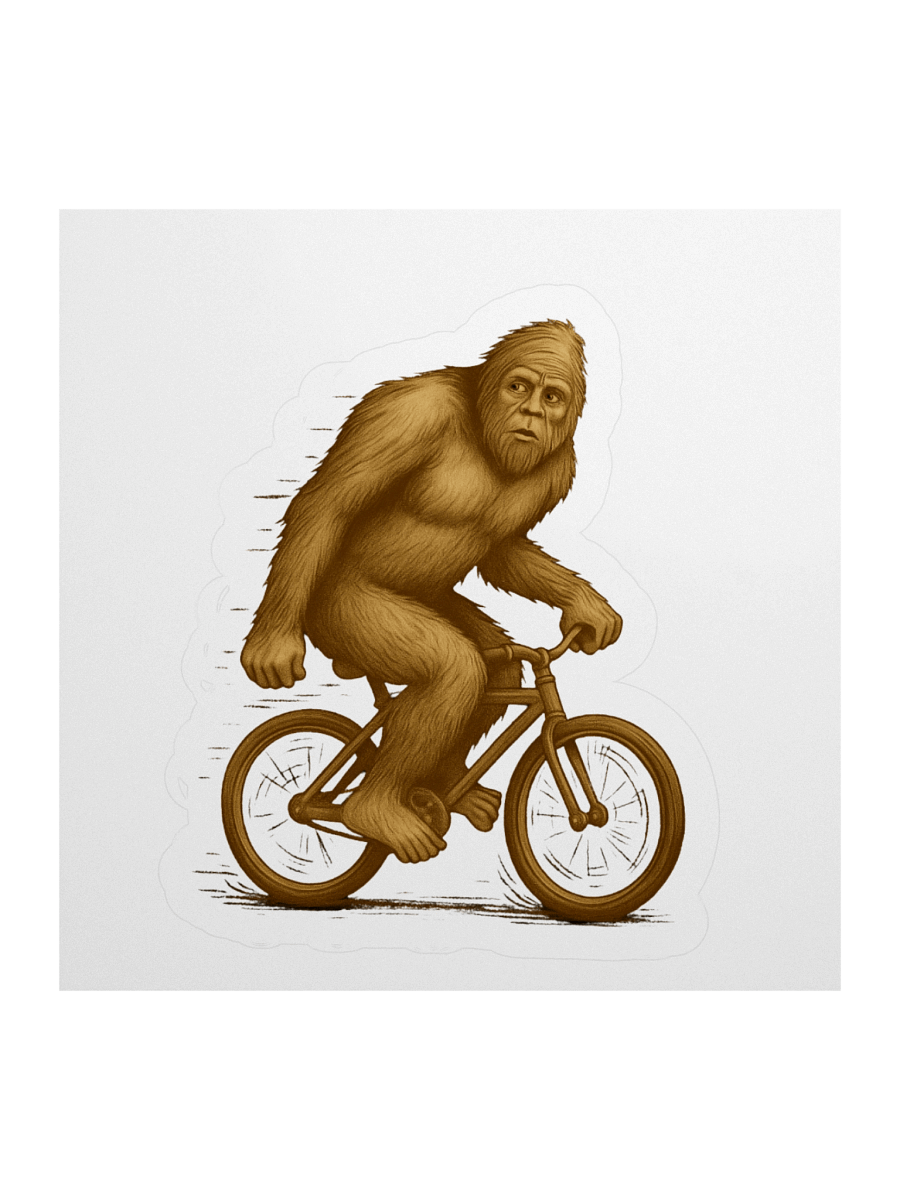 Sasquatch Bicycle Adventure Stickers product image (1)