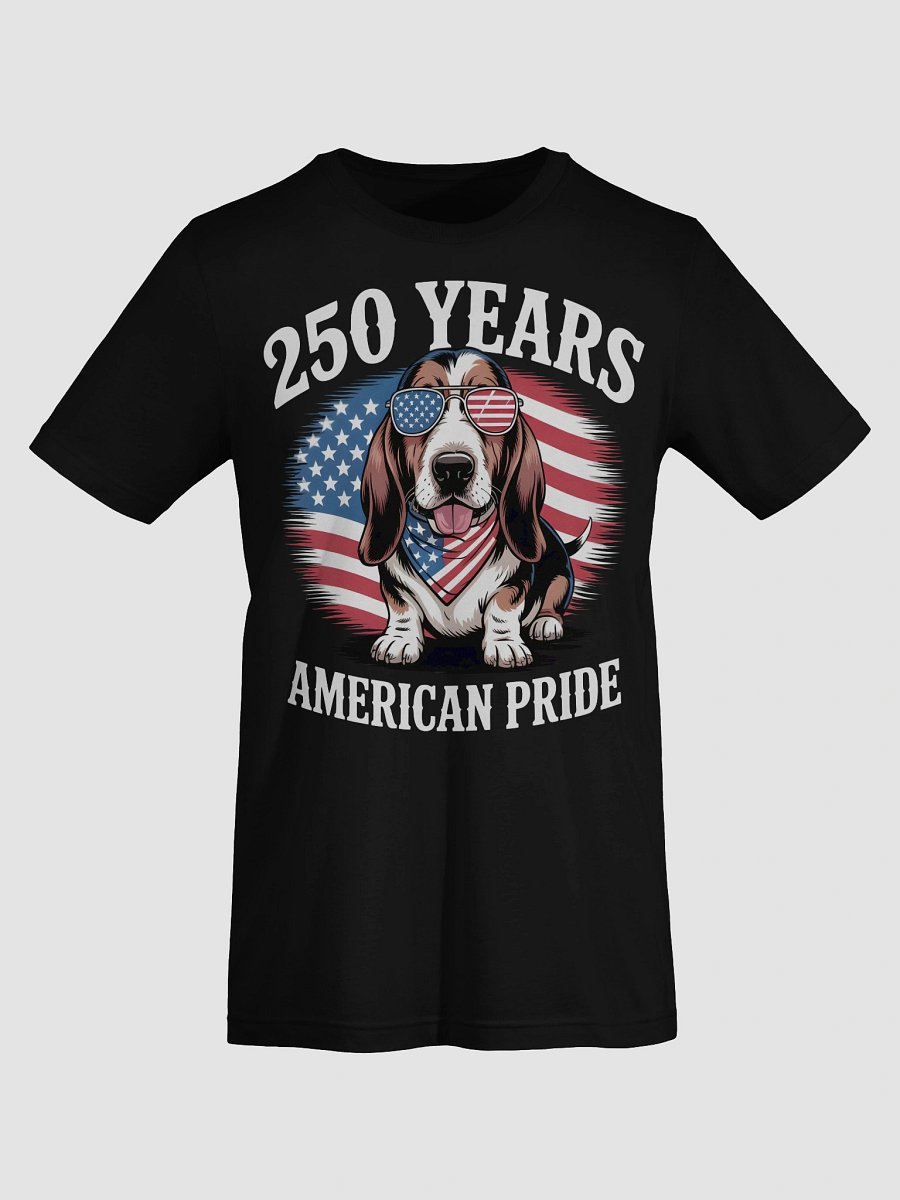 American Pride Basset Hound Tee product image (7)
