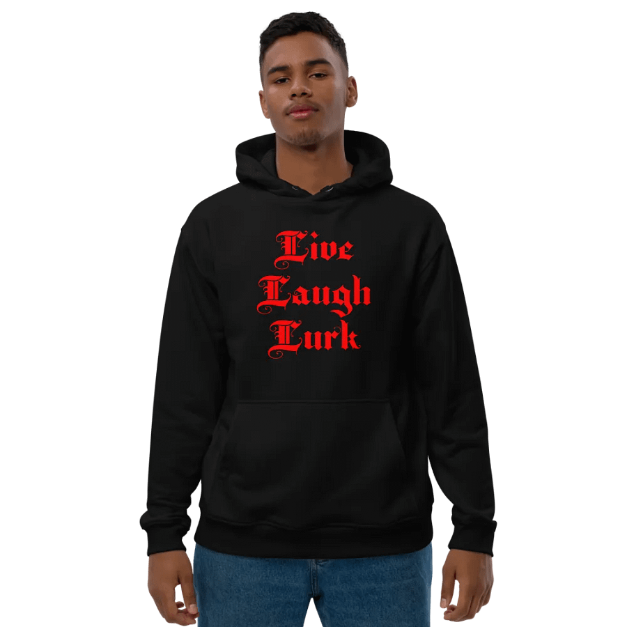 Live Laugh Lurk || Echo Premium Hoodie product image (1)