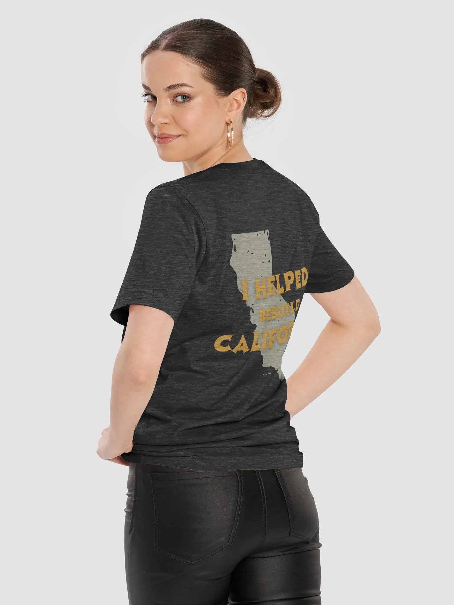 Chill Reaper Limited 2k25 Cali Fires Charity T-shirt - (Bold Badge) product image (9)