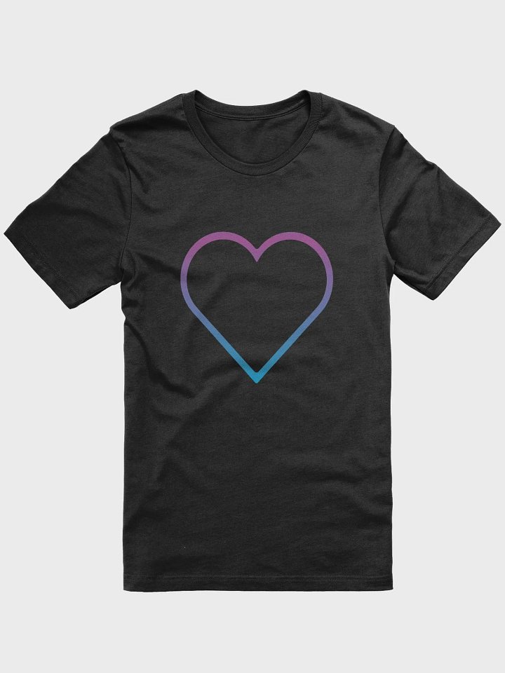 Outline Heart T-Shirt product image (5)