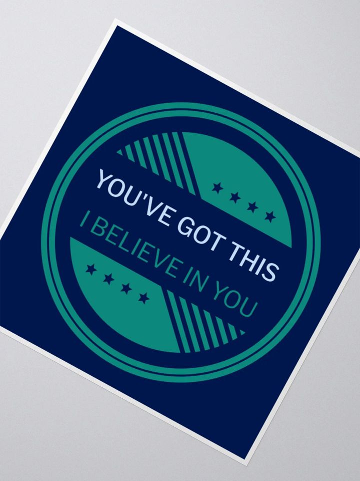 Motivational Circle Kiss Cut Stickers product image (6)