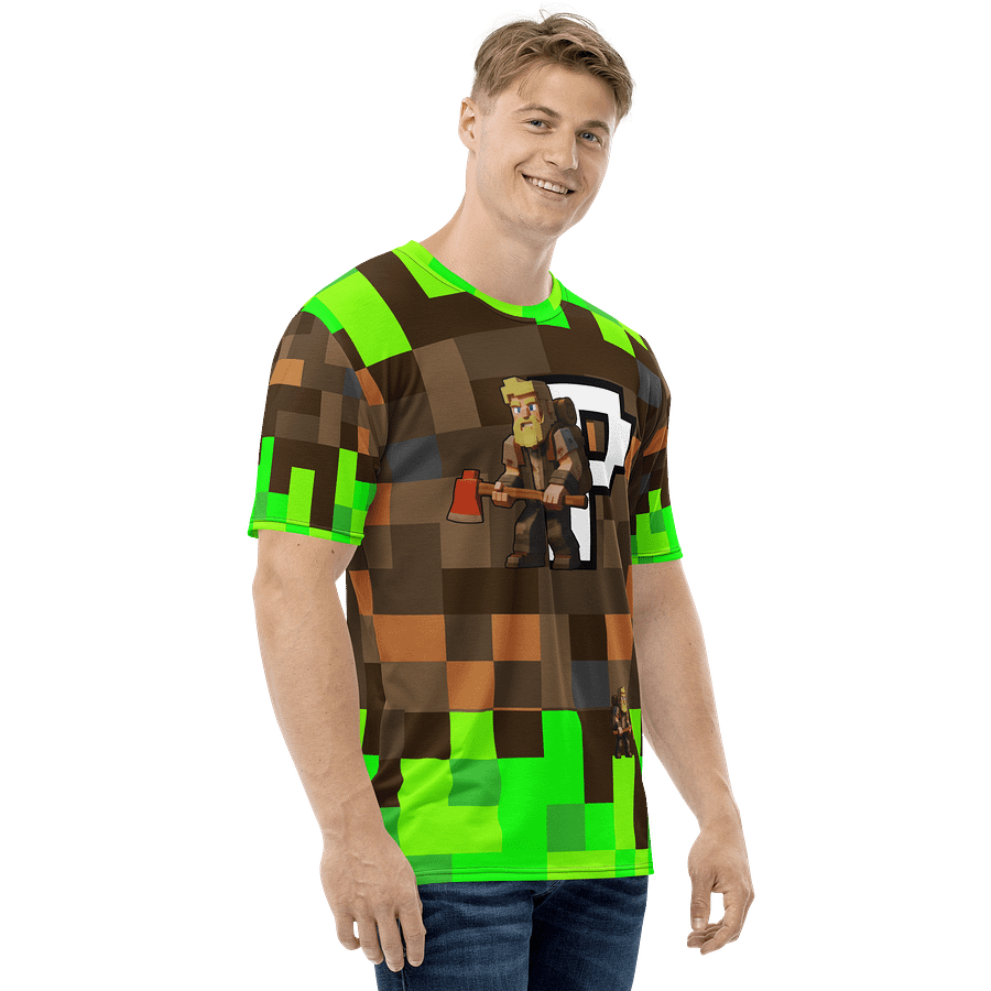 Patient PixelZ P Logo Adult T-Shirt (PixelZ My Craft) product image (4)