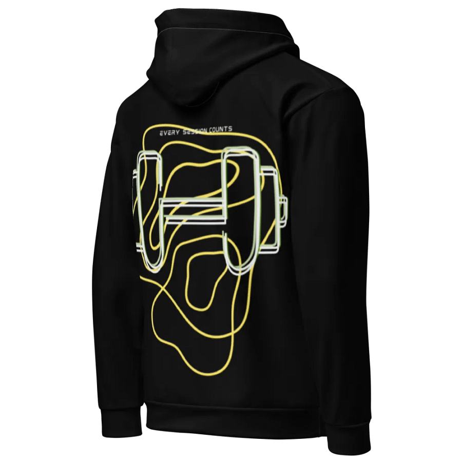 WorkOut: Backprint Unisex Hoodie product image (4)