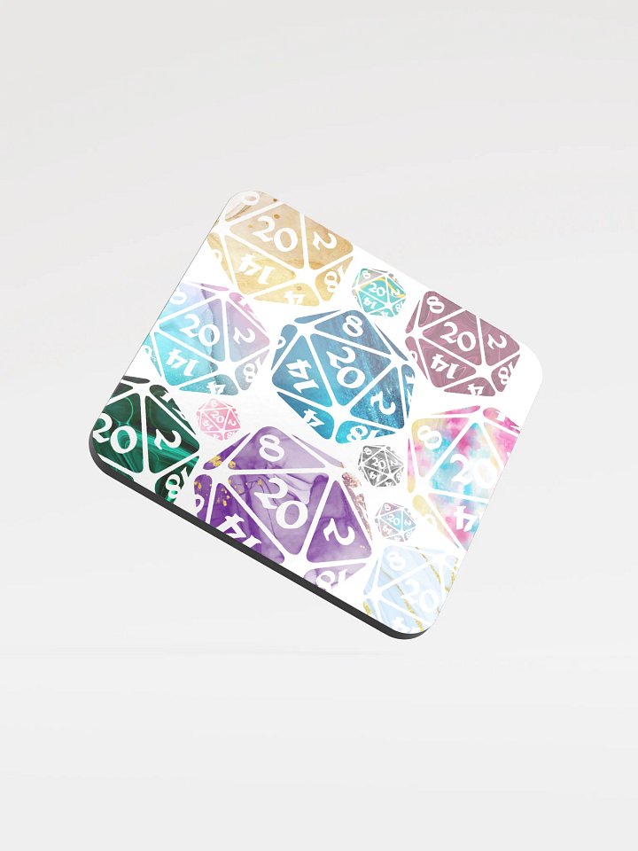 Multi D20 Coaster product image (1)