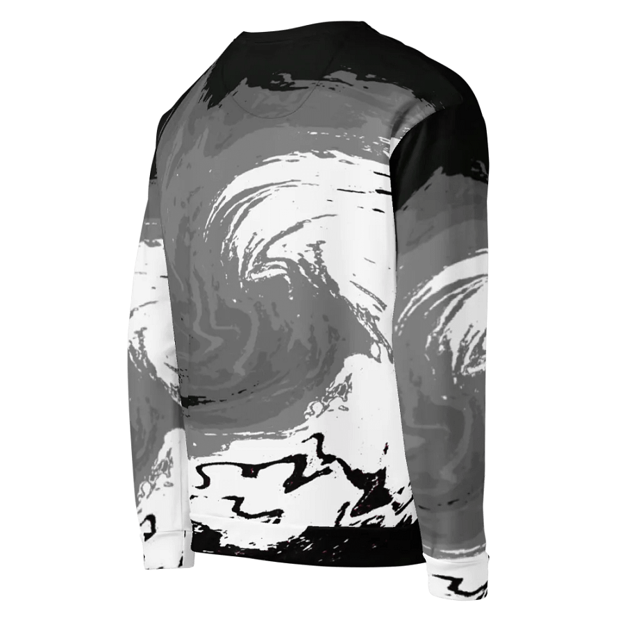 Abstract Monochrome Swirling Melting Forest product image (11)
