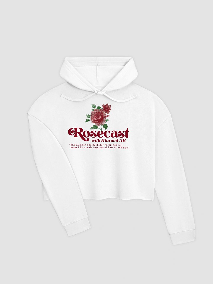 Retro Rose Lightweight Cropped Hoodie product image (2)