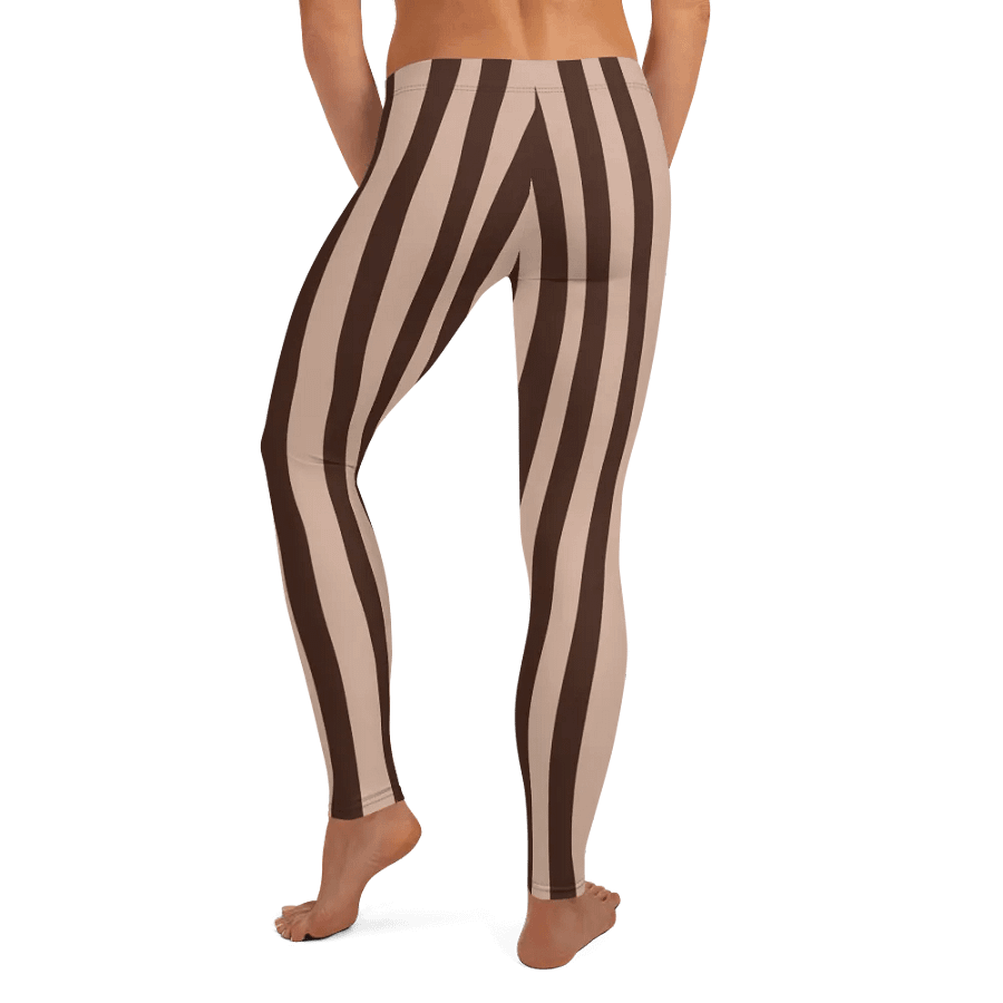 Customizable Wavy Wood Grain Leggings product image (8)