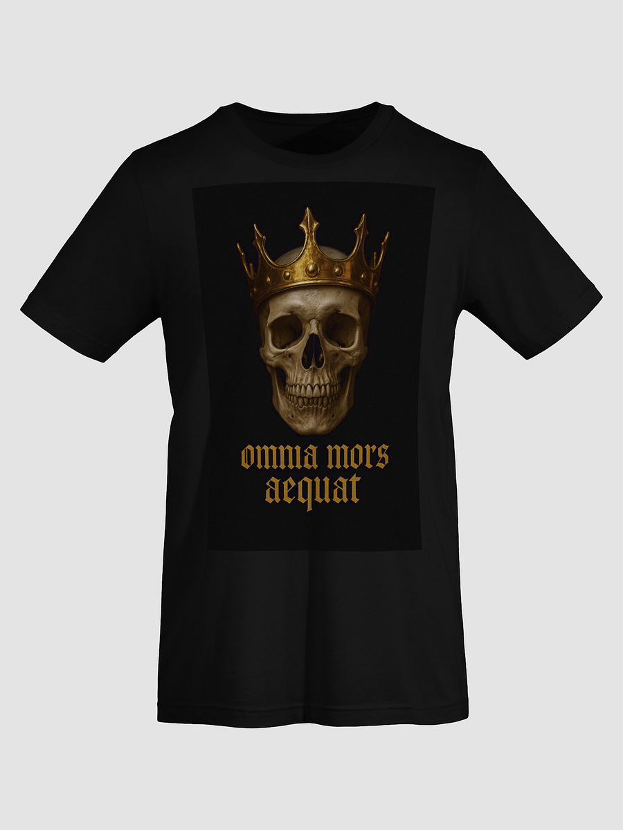 OMMA MORS AEQUAT “Death Makes all things Equal” T-shirt product image (5)