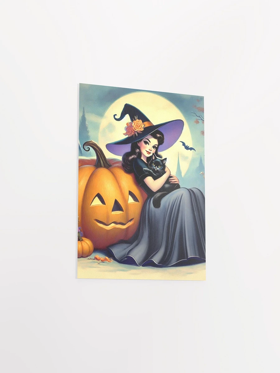 Witch and Black Cat Premium Matte Poster product image (20)