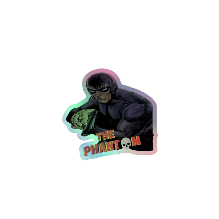 TheGHOST WHO WALK - GUNMAN Holographic Sticker Set product image (1)