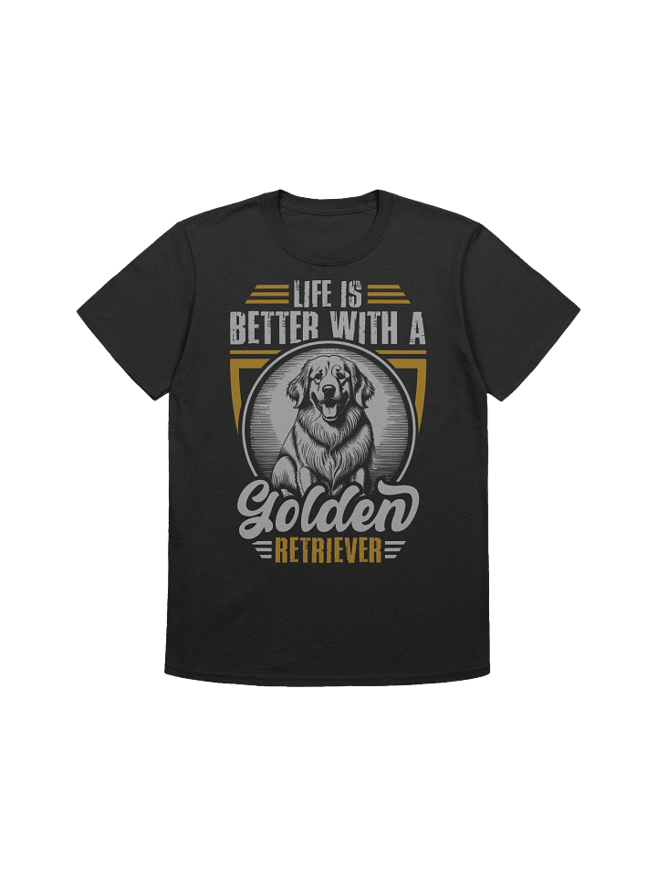 Golden Retriever Life Circle T-Shirt product image (6)