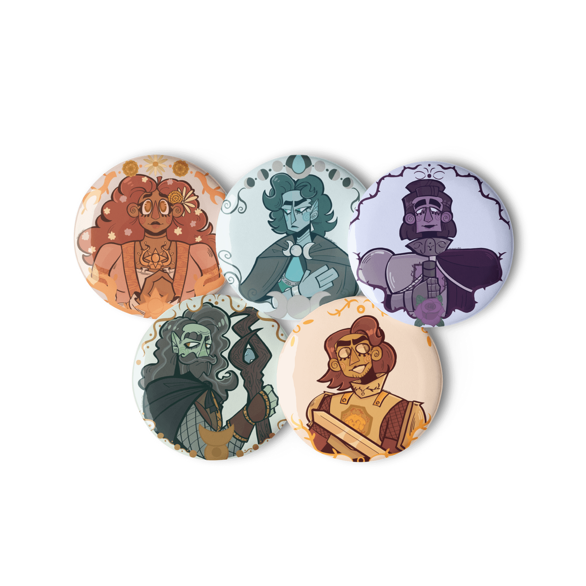 FATED Chronicle I Button Set product image (3)
