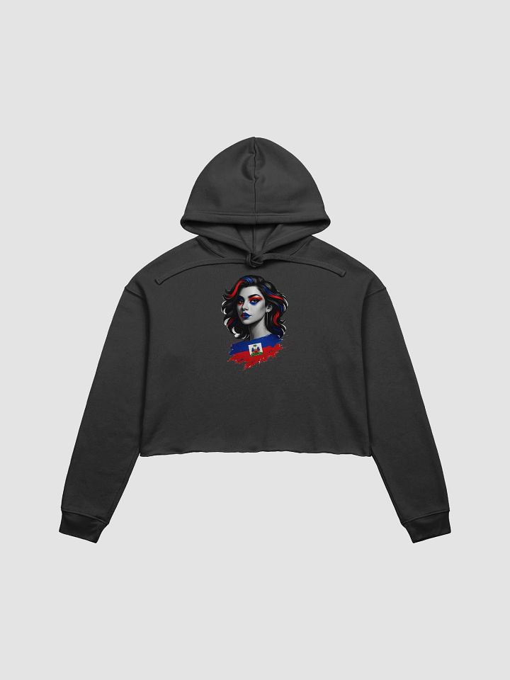 Haitian Pride Crop Hoodie product image (2)