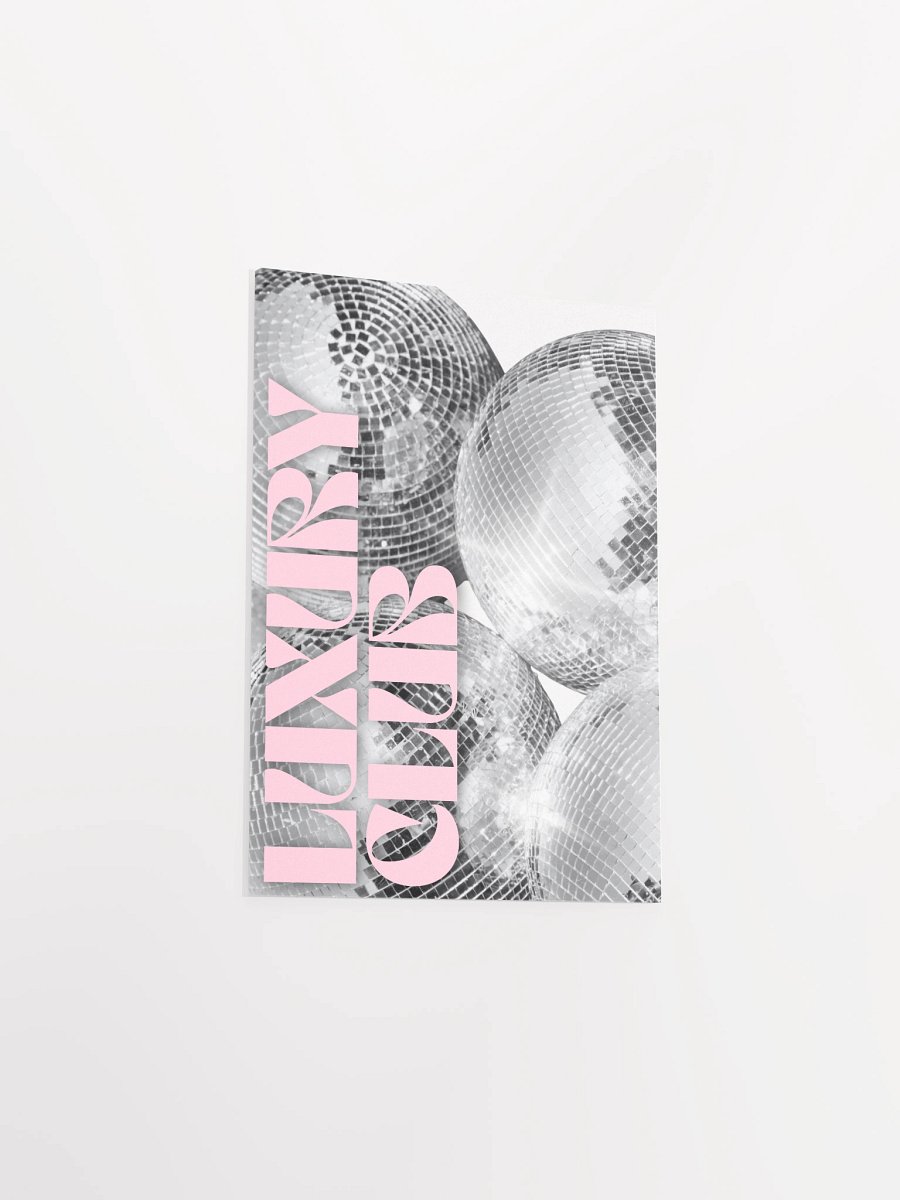 Funky Disco Ball Pink Black and White Luxury Club product image (17)