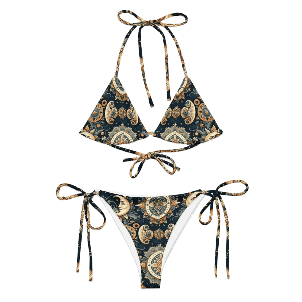 All-Over Print Recycled String Bikini product image (6)