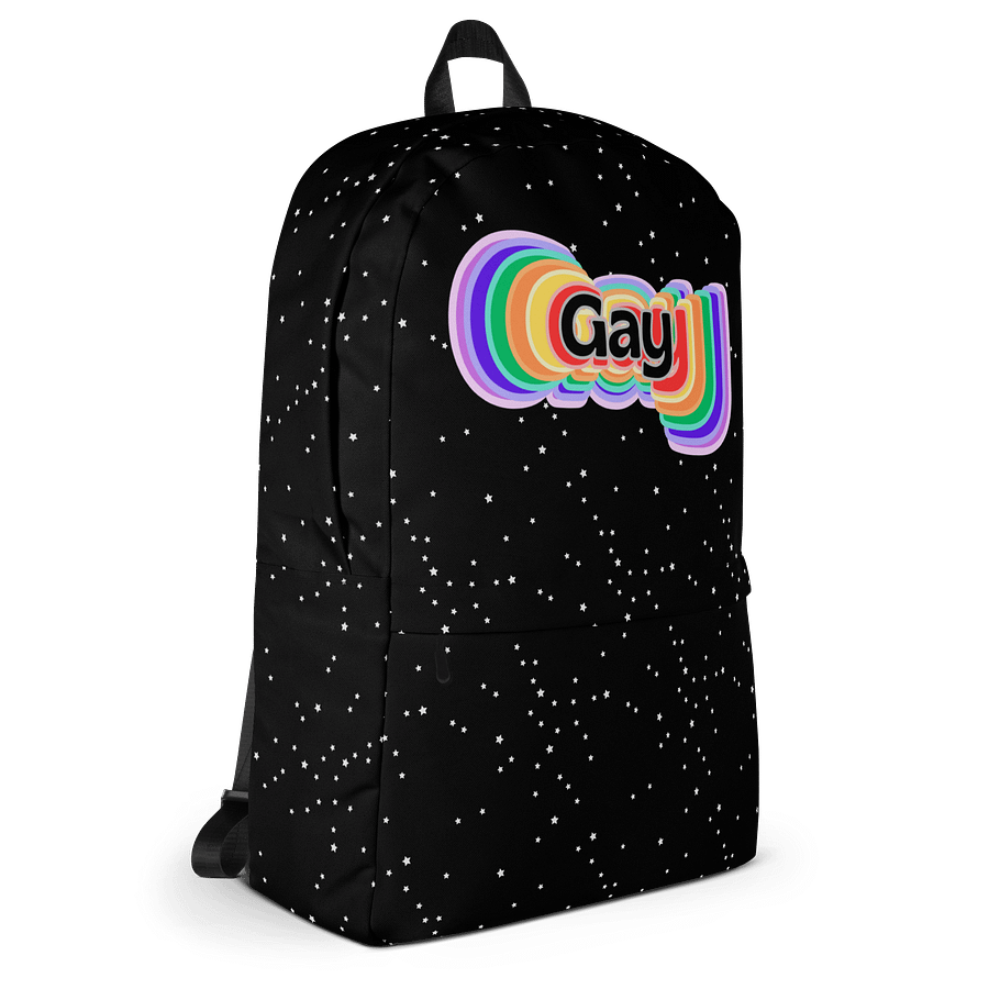 LGBTQIAP2S+ 2025, Rainbow Gay, Backpack product image (3)
