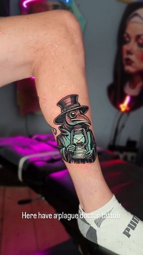 I dont know does anyone actually read hasktag and stuff or just skip to the next one? Any here is a tattoo I did today