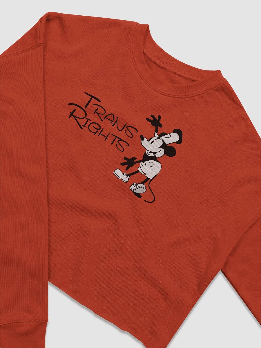 Steamboat Willie - Trans Rights Crop sweater product image (3)