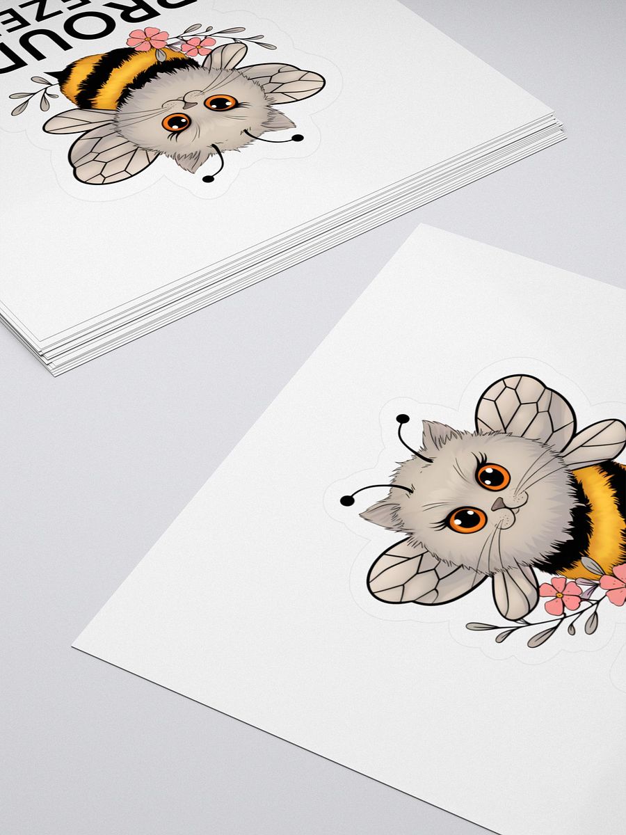 Proud Beezer Kiss Cut Stickers product image (4)