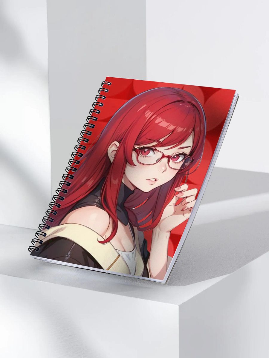 (RED WAIFU) K Spiral Notebook product image (3)