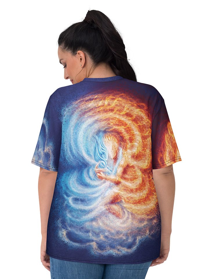 Fire and Ice All-Over Print Women's Tee Large product image (2)