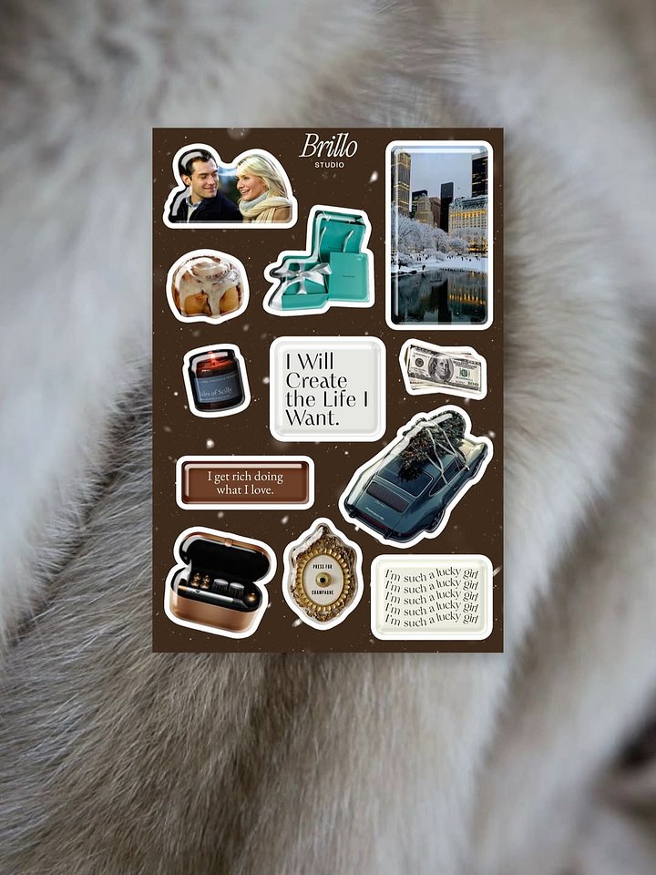 Christmas 3D Sticker Set #4 product image (1)