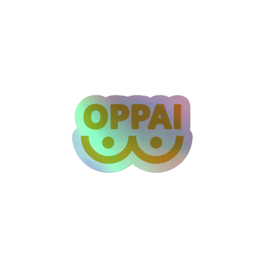Holo Oppai Sticker product image (1)