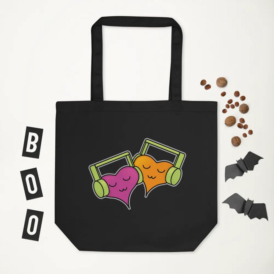 smolecule headphones tote product image (3)