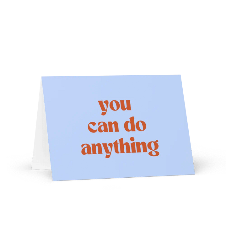 You Can Do Anything Card product image (1)