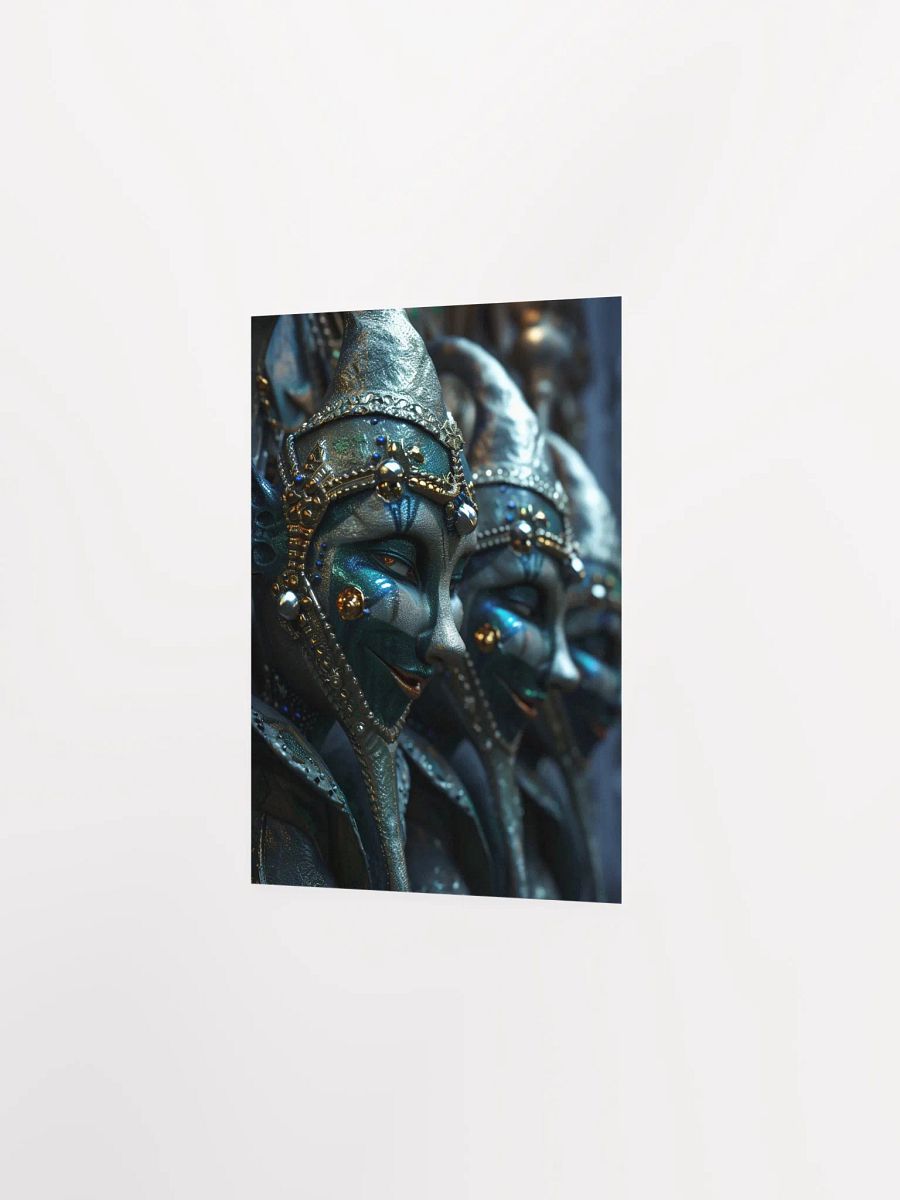 Enigmatic Elegance: Masked Majesty Poster product image (2)