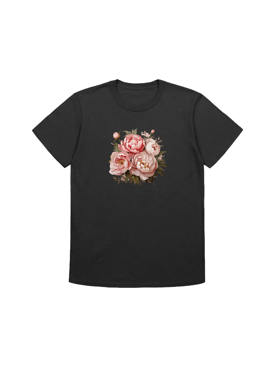 Pink Peonies For Valentine’s Day Unisex T-Shirt product image (1)