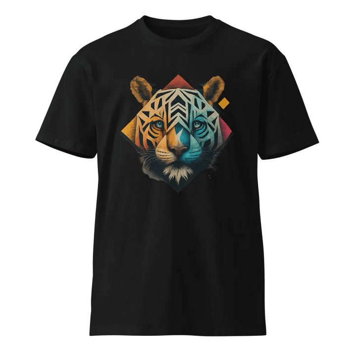 Geometric Tiger Unisex T-Shirt product image (1)