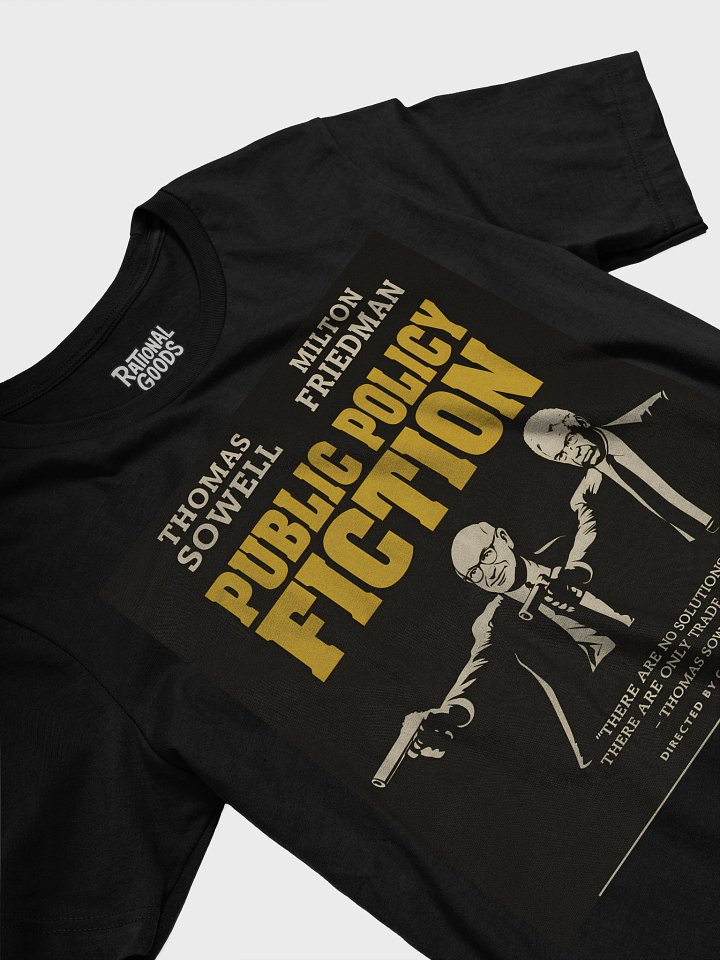 Public Policy Fiction – Sowell & Friedman Tribute Tee product image (2)