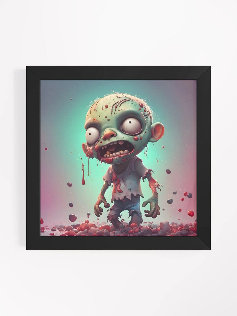 Framed Zombie Poster product image (3)